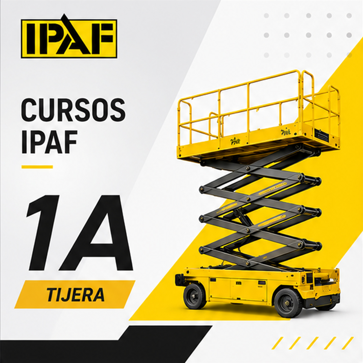 Curso IPAF Categoría 1A — Plataforma elevadora vertical estática (PAV)
